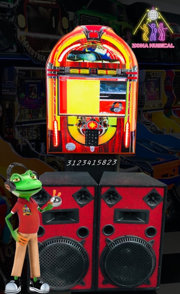 Rockola Clasica pantalla 17″, Rockolas