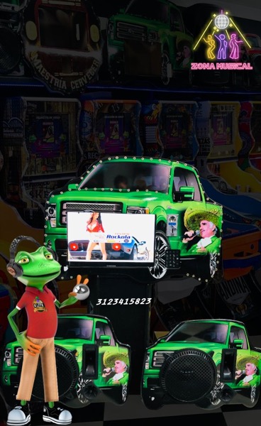 Rockola Ford pantalla 22″